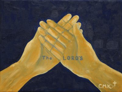 Yet another will write on the hand "The Lord's"
