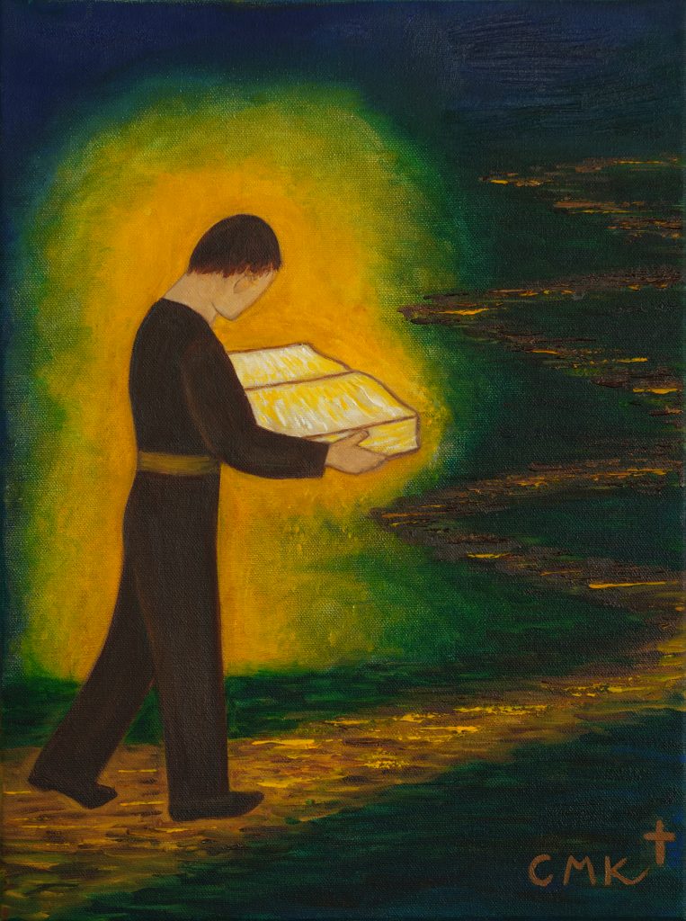 "Your word is a lamp to my feet and a light to my path"